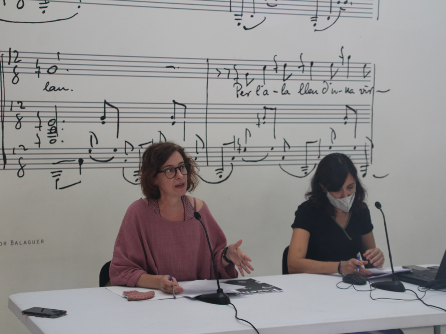 Adelaida Moya i Anna Lleó