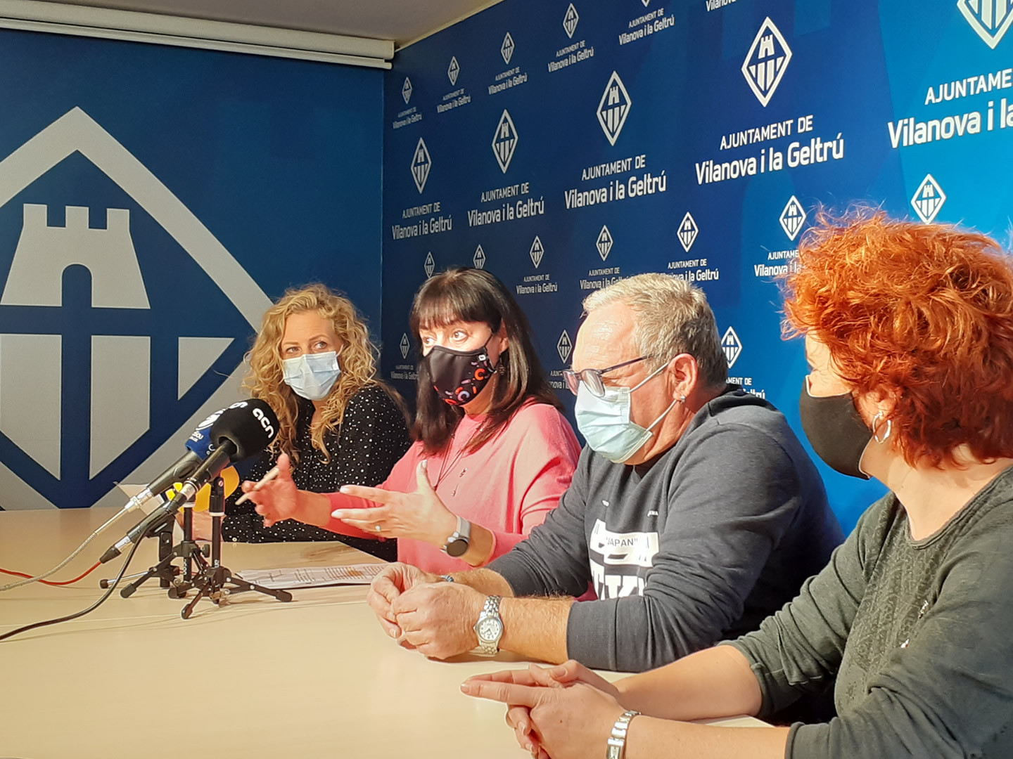 Sala de premsa, aquest matí