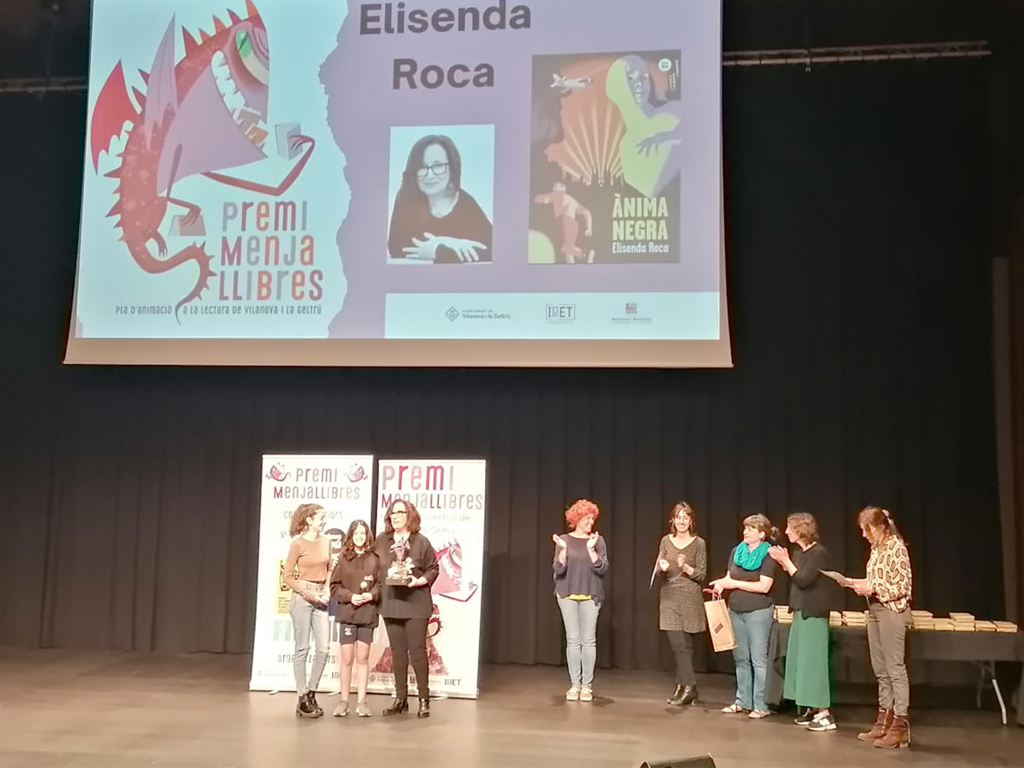 Elisenda Roca, premi Menjallibres 2023