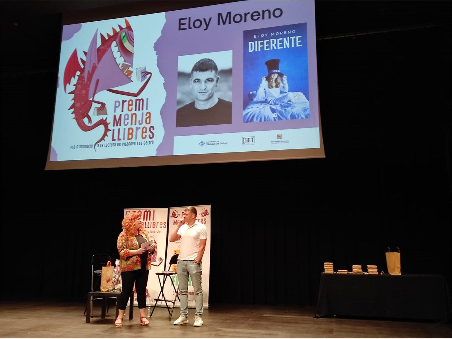 Eloy Moreno, premi Menjallibres 2023