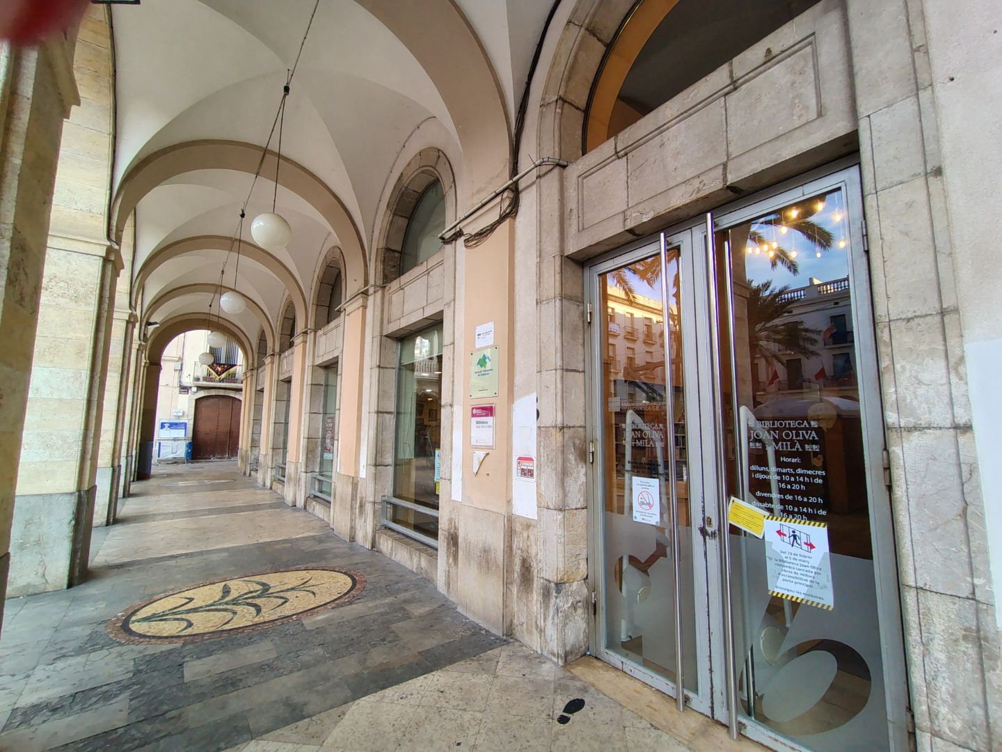 La Biblioteca Joan Oliva romandrà tancada fins al 5 de març