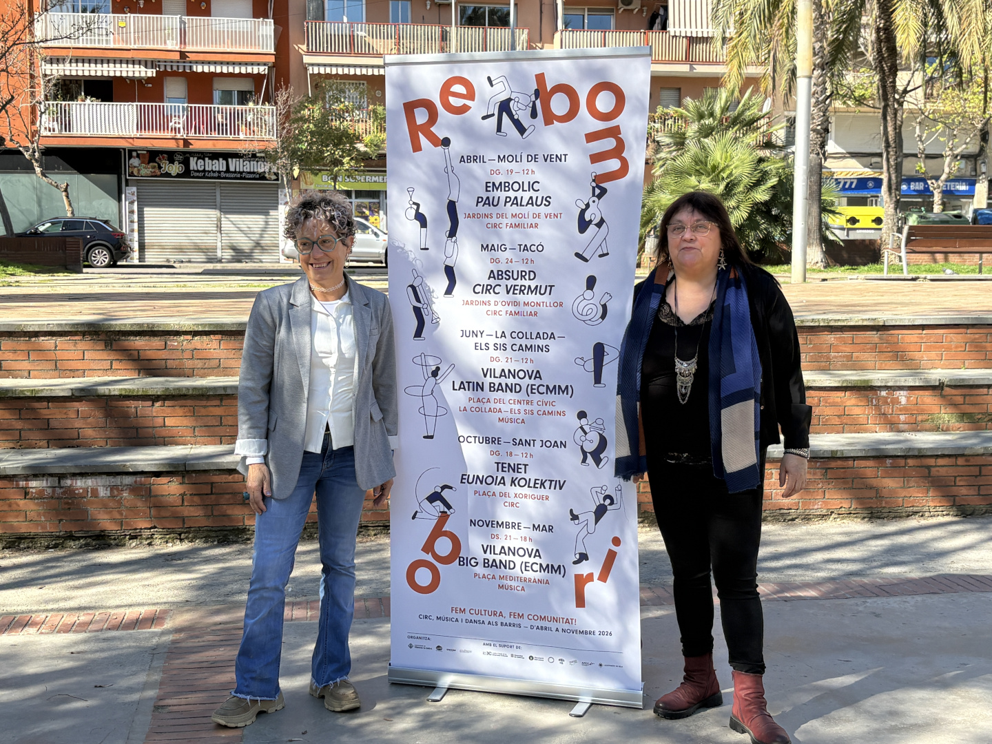 Les regidores Eva Bolaño i Iolanda Sánchez han presentat Rebombori