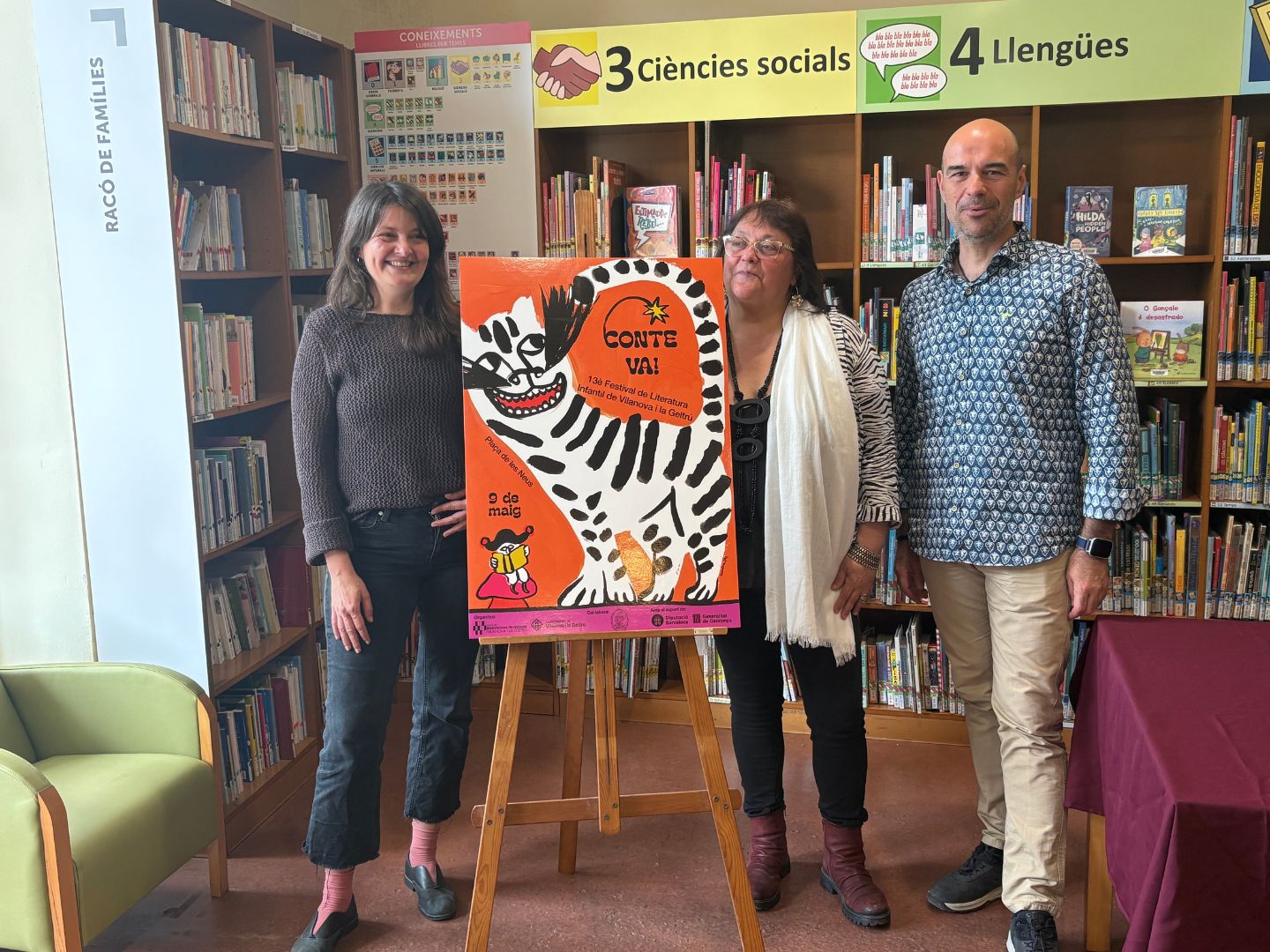 Presentació del Festival Conte Va!, aquest matí